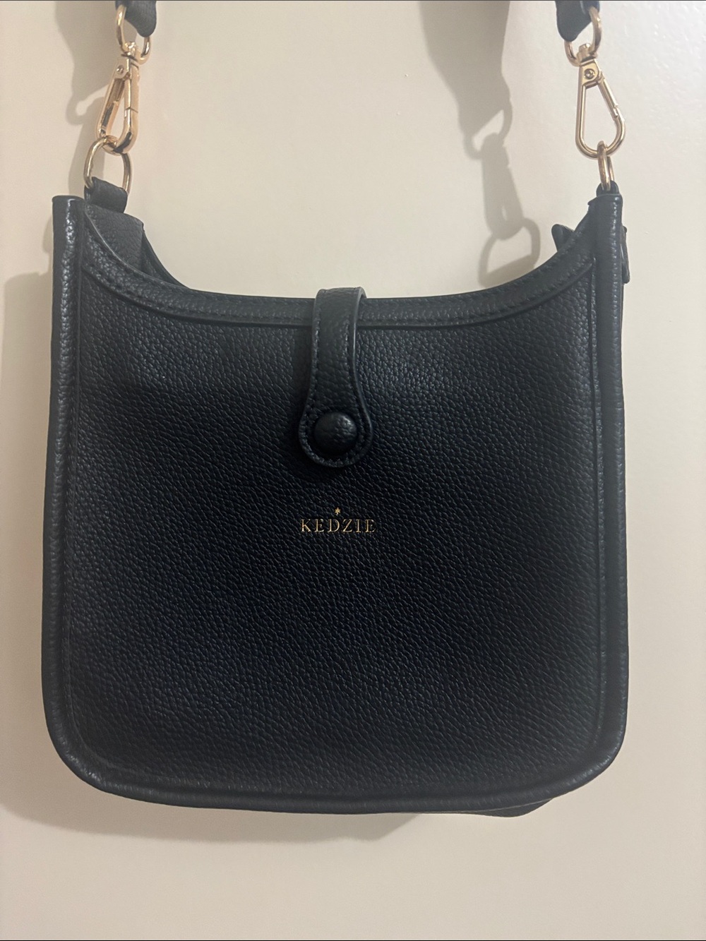 Kedzie Black Crossbody Bag
